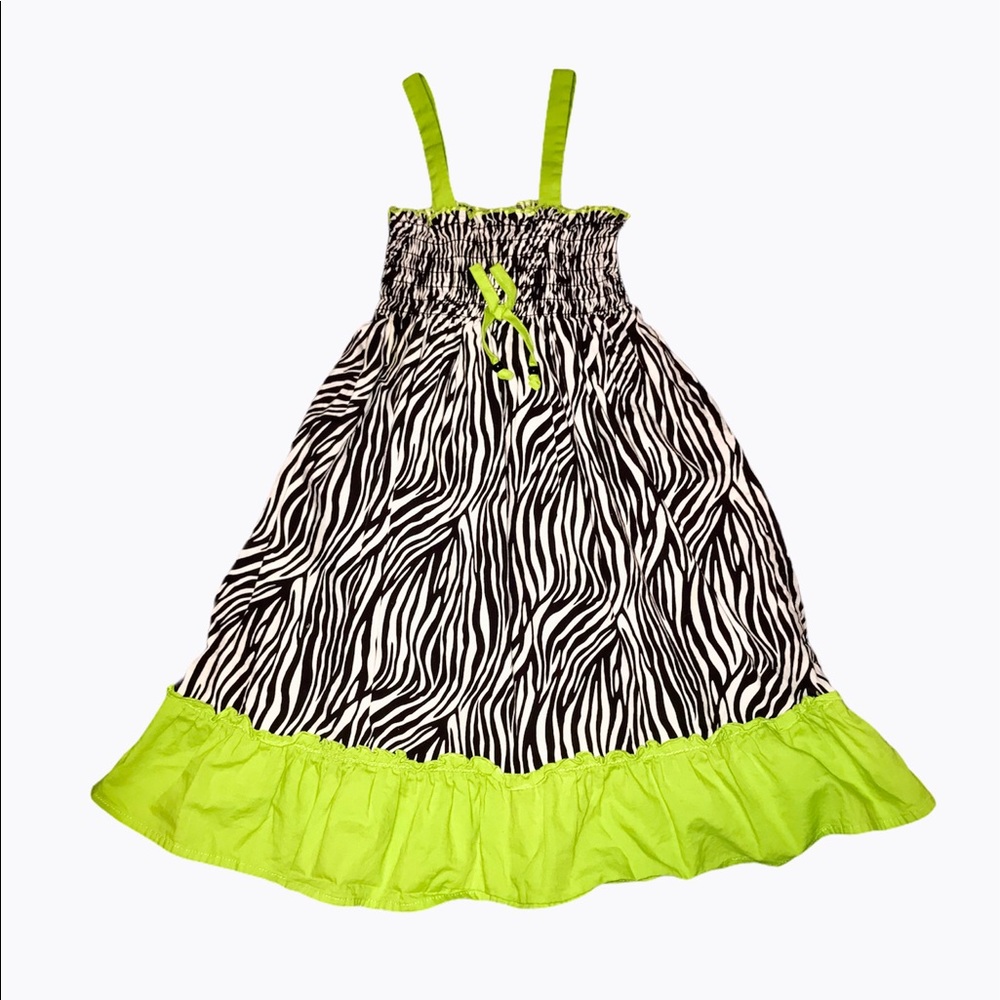 Pinky Girl’s Zebra Dress Size 6x